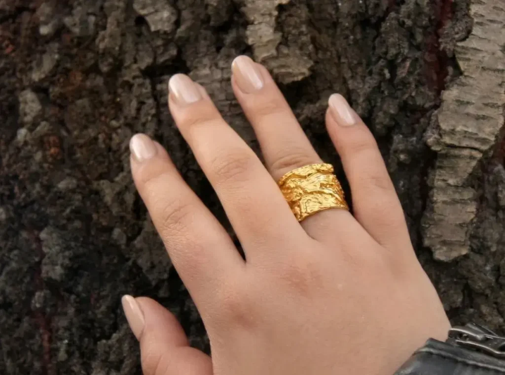 Como saber talla de mi anillo corteza cedro