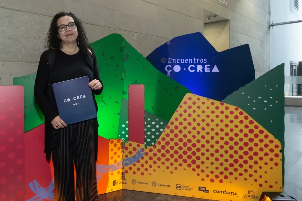 Nury Eliana Soto Avellaneda en Encuentros CoCrea proyecto avalado CC2024-573
